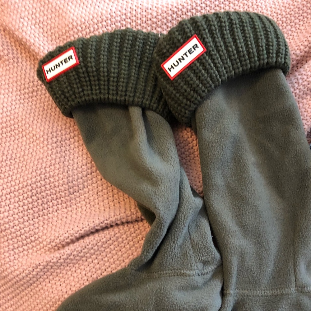 Olive Green Hunter Boot Socks